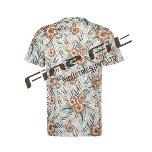 T-shirt décontracté léger 100% coton pour hommes et femmes séchage rapide confortable avec conception unie d'impression de logo de sublimation personnalisée - Product Image 3