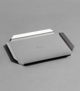 Bandeja de Servicio Tradicional de acero inoxidable con tallado intrincado para ocasiones festivas templos Pooja rituales casas - Product Image 3