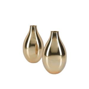 Florero costero de diseño de lujo, Decoración de mesa para sala de estar, florero de Metal, florero de Metal para sala de estar - Product Image 1