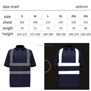 Newest Security Hi Vis Reflective Safety Workwear <b>Polo</b> Shirt Men Quick Dry <b>Polo</b> T Shirt Yellow Colours Workshop <b>Polo</b> T-Shirts - Product Image 3