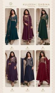 Beautiful Clothing New Collection High on Demand Heavy Chinon Salwar <b>Suit</b> & Dupatta With Embroidery Sequence Work <b>Woman</b> Fashion - Product Image 6