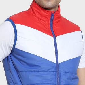 Chaleco de burbujas para hombre de tela cómoda de secado rápido ligero de Color único recién llegado aspecto clásico traje de moda chaleco acolchado para hombre - Product Image 5