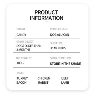 <span class=keywords><strong>Candy</strong></span> <span class=keywords><strong>Dog</strong></span> Alu Lata Super Palato 100g - Product Image 6