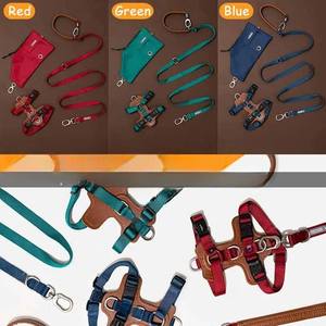 กระเป๋าใส่สุนัขกันน้ำสุดหรู พร้อมซิปปิด ปรับได้ ผลิตจากวัสดุ Oxford สำหรับการพาเดินเล่นอย่างง่ายดาย มีคลิปหนีบสายจูง 2 จุด ขนาดเล็ก/กลาง ผลิตในเวียดนาม - Product Image 4