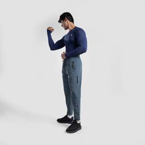 Pantalon de gymnastique de performance gris - Product Image 4