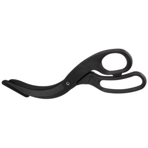 Forbici monouso in Nylon per Pizza antiaderente con materiale in metallo e legno personalizzabile Logo pieghevole per Pizza commerciale utensili - Product Image 1