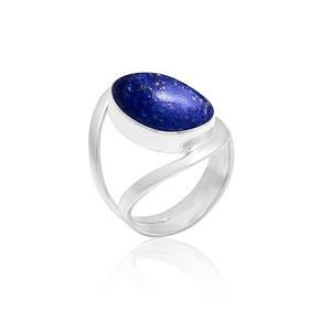 Handmade <b>Ring</b> Fashion Luxurious <b>Lapis</b> <b>Lazuli</b> Solid 925 Sterling Silver Natural Gemstone Jewelry Sterling Silver 925 Stamped <b>Ring</b> - Product Image 1