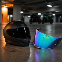 Visière de remplacement pour casque intégral Urban Rider, lentille de protection pour LS2 FF811