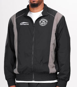 Veste de football coupe-vent 2026 en gros, survêtement de football à séchage rapide, col montant, manches longues, tenues d'entraînement, vestes de football unisexe - Product Image 2