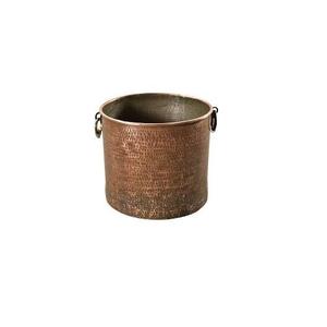 Iron Hammered Planter Eco-Friendly <b>Traditional</b> Design for Sapling Nursery & Household Use Hanging/<b>Desk</b> Compatible - Product Image 2