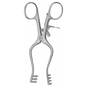Weitlaner Retractor Adson Quirúrgico Ortopédico Profesional 4x3 Puntas Dall Finish Anderson Material de Acero Manual" - Product Image 3