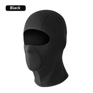 Cagoule intégrale en soie de lait respirante avec panneau buccal en maille Masque de capuche à bloc UV léger pour vêtements de cyclisme et de randonnée unisexes - Product Image 2