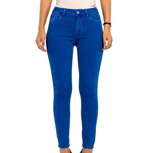 Pantalones Vaqueros de Moda para Mujer, 100% Algodón, Secado Rápido y Transpirables, Último Diseño, Precio Económico al por Mayor - Product Image 1