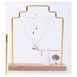 Présentoir de bijoux fantaisie en métal, support décoratif pour bracelets, boucles d'oreilles et montres disponibles au prix d'usine en gros - Product Image 3