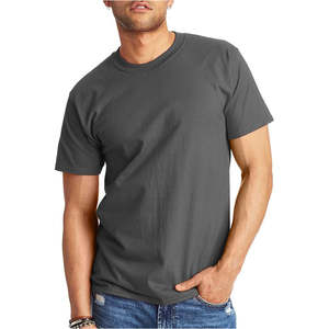 Camiseta de Manga Corta para Hombre, Corte Regular, Secado Rápido, Informal, Color Sólido, Cuello Redondo - Product Image 4