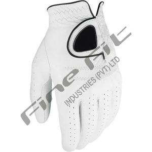 Gants de golf en peau de mouton avec logo personnalisé Service OEM Vente en gros de vêtements de sport Nouveau design antidérapant léger fermeture à boucle de haute qualité - Product Image 3