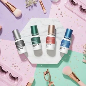 Adhésif pour cils noir sans alcool et sans latex, portable, avec une large plage d'humidité de 30 à 70 % HR, séchage en 1 à 2 secondes, tenue de 6 à 8 semaines - Product Image 1