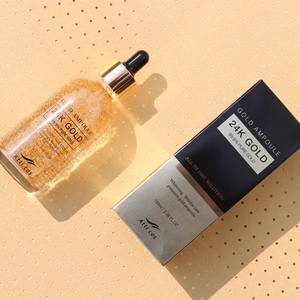 Atticos 24K Gold Ampoule 100mL K Beauty Cosméticos coreanos Suero facial líquido con niacinamida Etiqueta privada Cuidado facial Suero 24K - Product Image 2