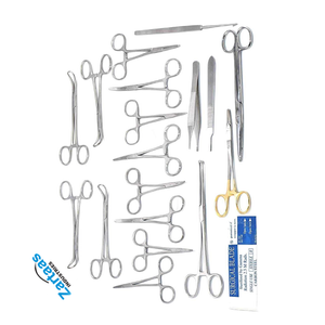 คุณภาพสูง 38 ชิ้นสุนัข Spay Pack สัตวแพทย์เครื่องมือผ่าตัดผู้ผลิตและส่งออก - Product Image 4