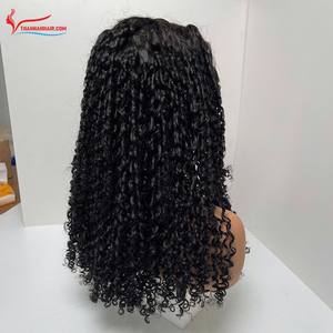 Peluca de Cabello Vietnamita 100% de la MEJOR CALIDAD, Larga, Súper Doble Trama, Rizo Pixie, Cabello Suave Natural, Sin Caída, Disponible en Stock - Product Image 1