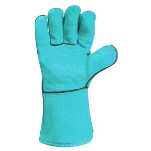 Gants de soudage rouges en cuir de vachette de qualité supérieure Protection contre les incendies Construction Gants de barbecue - Product Image 6