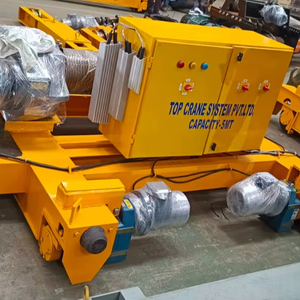 Durable 5 MT <b>Crab</b> Type Electric Wire Rope Hoist High Capacity Industrial Lifting Equipment for Heavy Materials - Product Image 1