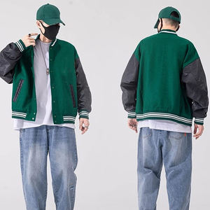 Chaqueta universitaria con letras de béisbol hecha a medida para hombre, chaqueta universitaria de lona de diseño único de lana de la mejor calidad MOQ bajo para jóvenes - Product Image 4