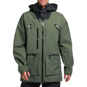 Veste de pluie de ski coupe-vent pour adulte imperméable et respirant coque dure 3 couches vestes d'extérieur Logo personnalisé veste de ski d'extérieur - Product Image 3