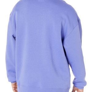Sudadera con capucha de lana polar de color liso para hombre, sudadera en blanco, jersey de cuello redondo de 320 gramos, sudaderas con capucha y sudaderas de gran tamaño - Product Image 3