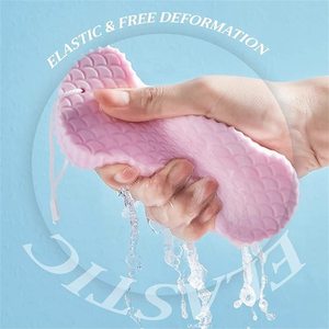 Meilleure qualité vente en gros éponge de bain Konjac naturel organique mince nouveau noyer <span class=keywords><strong>visage</strong></span> - Product Image 2