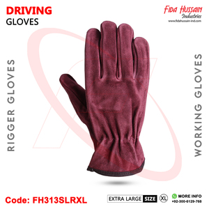 OEM Cowhide Split Leather Unlined <b>Driver</b> <b>Gloves</b> Sicherheitsarbeitshandschuhe 2025 Keystone Thumb Styled Industrial <b>Gloves</b> - Product Image 3
