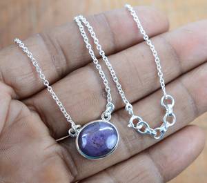Collier en argent sterling 925 avec étoile de rubis faite à la main, bijoux en pierres précieuses naturelles, pendentif élégant certifié IGI, cadeaux pour femmes et enfants - Product Image 4