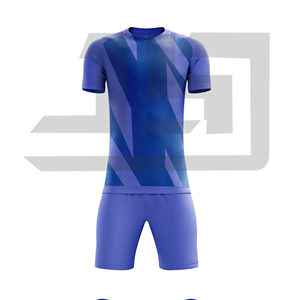 Tenue de match de football personnalisée 100 % polyester respirante et légère, ensemble maillot et short pour clubs, académies et tournois - Product Image 1
