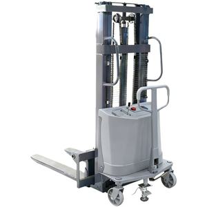 Compact Hydraulic <strong>Stacker</strong> 1-2 Ton, <strong>Electric</strong> <strong>Powered</strong>, 1-3.5m <strong>Lifting</strong> Pallet Truck - Product Image 5