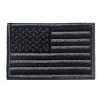 Respirant brodé drapeau Patch crochet boucle attache Durable Nylon Polyester étiquette pour veste gilet sac à dos chemise équipement de plein air