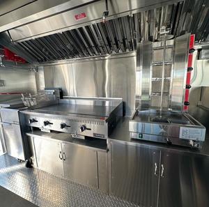 Prix bon marché camions de nourriture mobile essence camion de nourriture cuisine commerciale camion de nourriture à vendre livraison rapide disponible - Product Image 3