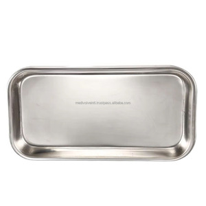 Medivolve Medical Grade Stainless Steel Surgical <b>Instruments</b> Tray Autoclave Safe Hospital Sterilization Tray Wholesale Supplier - Product Image 5
