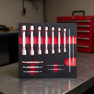 ชุดประแจบล็อกสองด้านแบบหนักพิเศษ Usag (14 ชิ้น) วัสดุฟองน้ำสองสีสำหรับการใช้งานระดับมืออาชีพ - Product Image 3