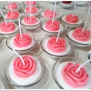 Velas aromáticas vertidas a mano tarros elegantes, embalaje listo para regalo para mayoristas a precio mayorista - Product Image 1