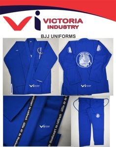 Jiu jitsu Gi 100% algodón profesionales BJJ uniforme peso ligero Kimonos Gis parches bordados Gis - Product Image 6