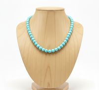 Perles pour la fabrication de bracelets |   Bracelet en argent tibétain perlé à la main avec pierres naturelles de labradorite et de larimar plaqué or pour femmes