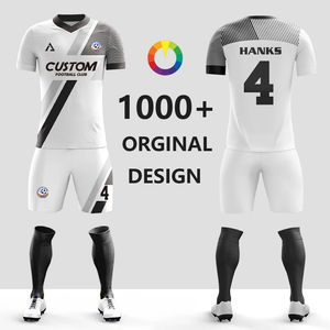 Traje de fútbol para niños, camiseta de fútbol de entrenamiento para hombres, camiseta de manga corta para adultos, uniforme personalizado, camiseta de fútbol - Product Image 3