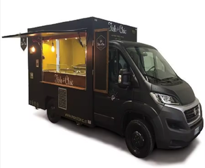 Nouveaux Chariots Alimentaires, Camions de Restauration, Remorques Alimentaires Mobiles, Personnalisables pour Pizza, Hot-dogs, Longue Autonomie - Product Image 1