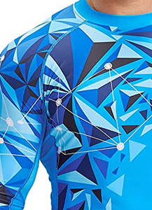 Conception personnalisée Mma Rash Guard Bjj Rashguard à manches longues Fabricants OEM Rashguard avec votre logo - Product Image 6