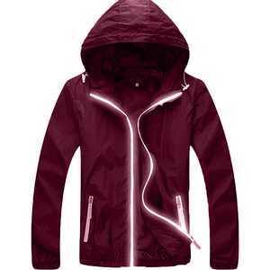 Chaquetas de alta calidad para hombre, ropa informal, chaqueta con capucha y cremallera completa impermeable para hombre - Product Image 5