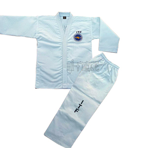 Uniforme étudiant de qualité supérieure Taekwondo ITF Dan Dobok - Product Image 1