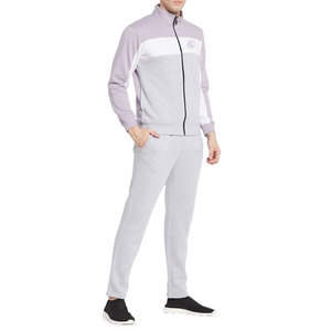 Diseño liso personalizado su propio chándal para hombres Venta caliente Slim Fit algodón liso hombres chándal - Product Image 3