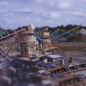 Trituradora de Cono Hailstone Serie EC, Trituración Secundaria y Fina Eficiente para Granito, Basalto y Caliza, Fabricada en India - Product Image 2