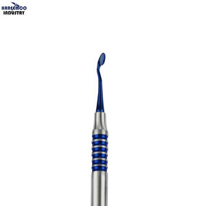 Instrumentos Universales de Microcirugía Periodontal, Portador de Injertos Óseos, Empacador de Hueso Manual, Clase I, Titanio Azul, Aprobado por CE e ISO - Product Image 3