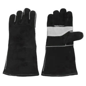 Guantes de Seguridad Reforzados de Cuero Vacuno Resistente al Calor, Antideslizantes, Duraderos y Flexibles, con Puño de Seguridad para Trabajo Industrial y Soldadura - Product Image 5